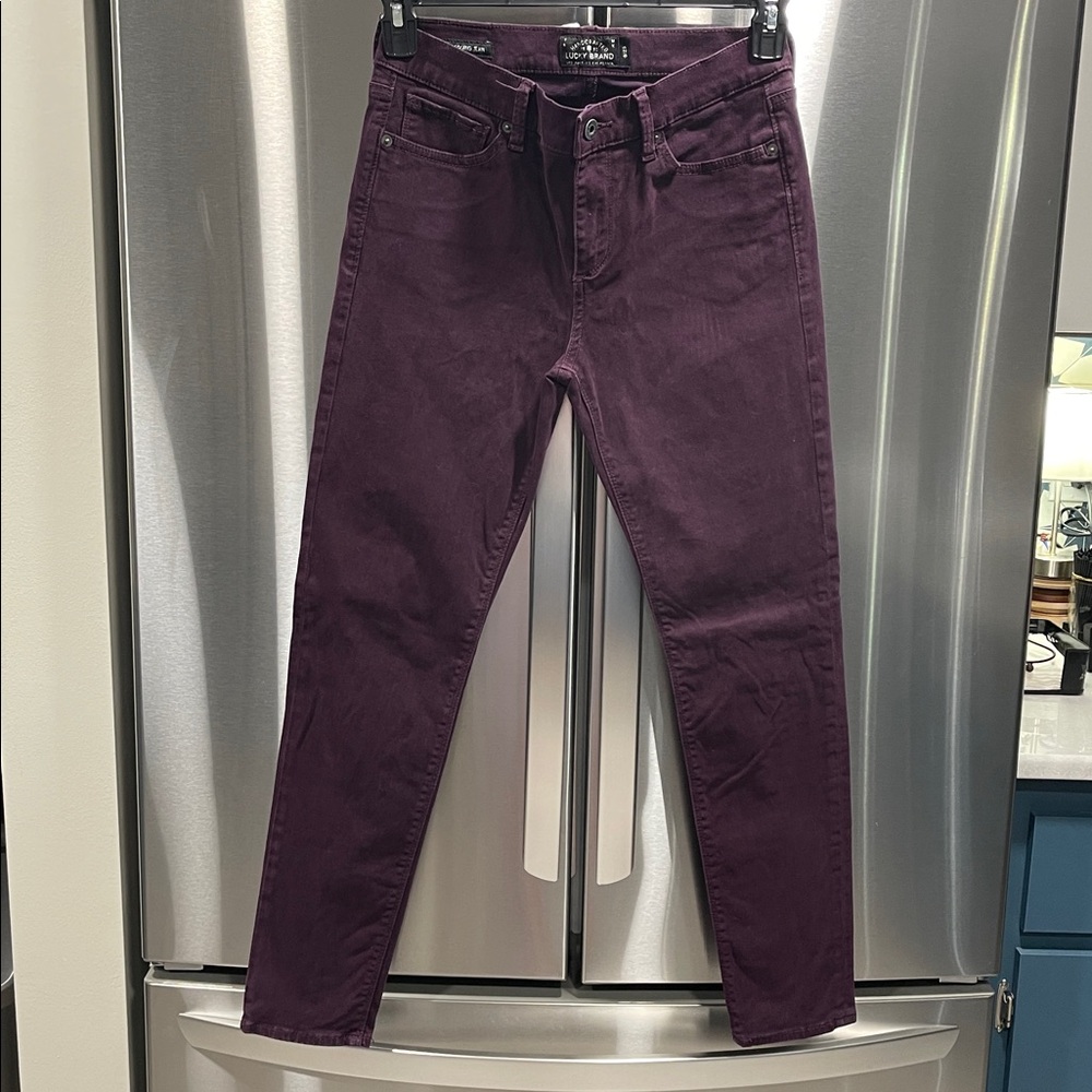 Lucky Brand Purple Denim Jeans 8/29